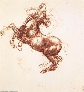 Koń W Podskoku — Leonardo Da Vinci