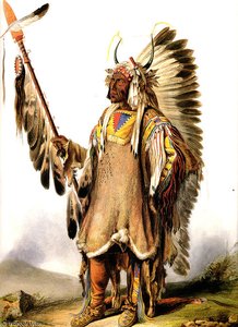 Mato-tope Mandan Chief — Karl Bodmer