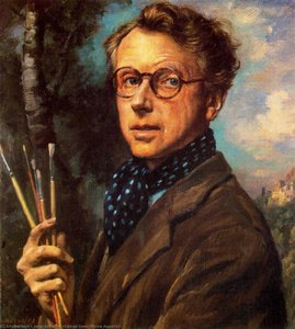 Self-portrait — Jorge Apperley (george Owen Wynne Apperley)