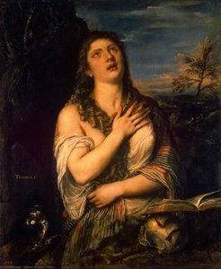 Pokajana Sveta Marija Magdalena — Tiziano