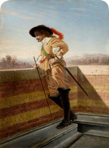 The Cavalier (after Jean Louis Ernest Meissonier) — James Nasmyth