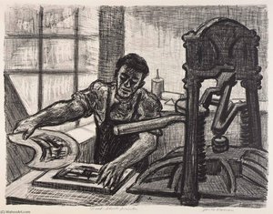 Wood Block Printer — Jacob Kainen