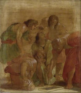The Archimedes Group From 'the School Of Athens' — Sir William Blake Richmond