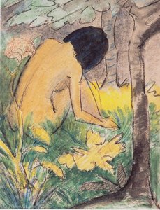Cowering In The Forest Act — Otto Mueller