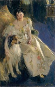 Mrs. Walter Rathbone Bacon (virginia Purdy Barker, 1862 1919) — Anders Zorn