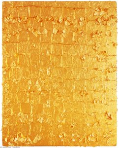 Gold Leaf On Panel — Yves Klein