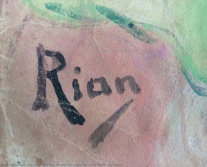 Handtekening Van Nair De Teffé (rian) — Nair De Teffé Von Hoonholtz