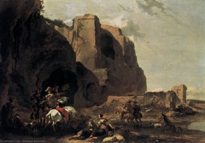 Return From The Falcon Hunt — 니콜라스 피터스 베르켐