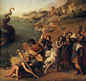 Perseus Frees Andromeda (detail) (10) — 皮耶罗·迪·科西莫 (piero Di Cosimo)