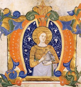 Gradual From Santa Maria Degli Angeli (folio 32v) — Don Silvestro Dei Gherarducci