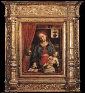 Madonna And Child With An Angel — Vincenzo Foppa
