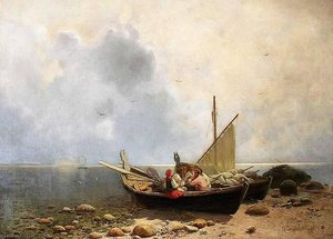 Meal Fishermen (also Known As Seashore) — Petr Sukhodolsky