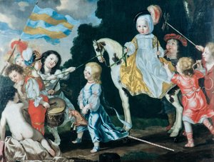 Children Playing — David Klöcker Ehrenstråhl