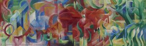 Formas En Juego — Franz Marc