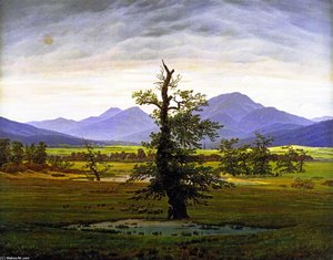 L'arbre Solitaire — Caspar David Friedrich