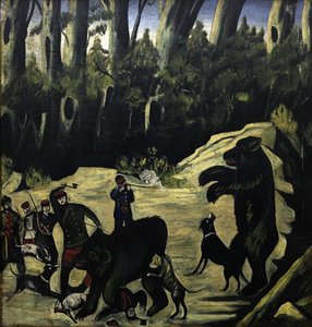 Bear Hunting — Нико Пиросмани