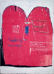 Moses And The Egyptians — Jean Michel Basquiat