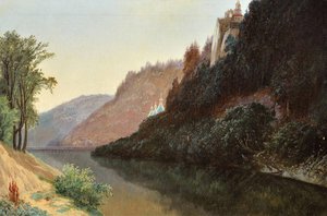 Landscape With A Monastery — Gavriil Kondratenko
