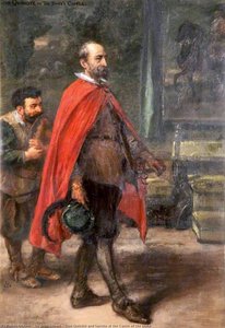Don Quixote And Sancho At The Castle Of The Duke — John Gilbert