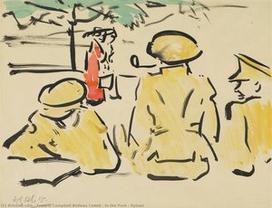 In The Park - Sylvan — Francis Campbell Bolleau Cadell