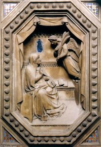 Tabernacle (detail) — Andrea Di Cione Di Arcangelo (orcagna)
