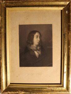Lithograph Of George Sand — Luigi Calamatta