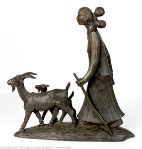 Herding Goats — Allan Capron Houser