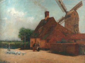 Windmill And Geese — Wilfred Williams Ball