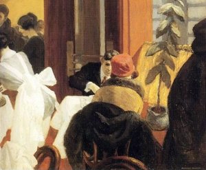 New York Restaurant — Edward Hopper
