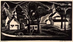 The Village — Howard Cook