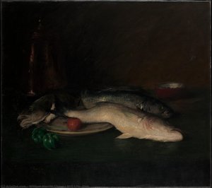 Still Life: Fish — William Merritt Chase
