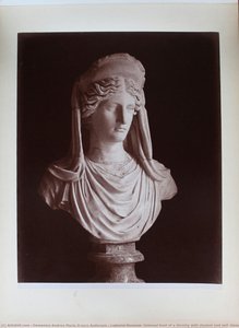 Ludovisi Museum. Colossal Bust Of A Divinity With Diadem And Veil (demeter?) — Domenico Anderson
