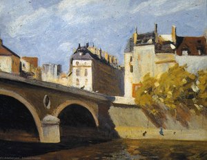 Bridge On The Seine — Edward Hopper