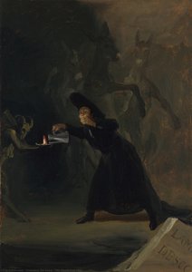 Il Mago Incantatore — Francisco José De Goya Y Lucientes