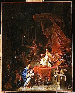 La Presentation Au Temple — Hyacinthe Rigaud