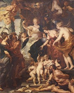 L'incontro A Lione, Louvre — Peter Paul Rubens