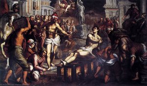 The Martyrdom Of St Lawrence — Jacopo Palma Il Giovane