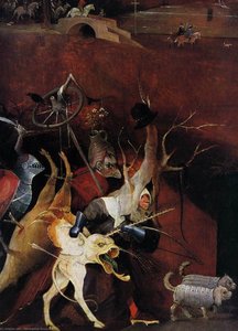 Triptyque De La Tentation Saint Antoine (détail) — Jérôme Bosch