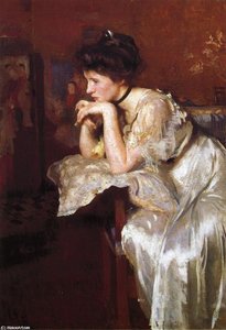 Reverie (katherine Finn) — Edmund Charles Tarbell