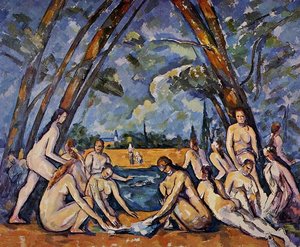 The Large Bathers — Paul Cézanne