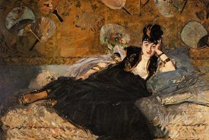 La Signora Con I Ventagli — Édouard Manet