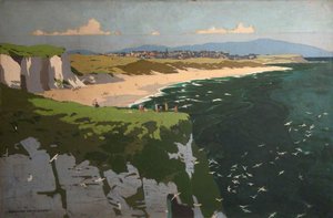 Portrush From White Rocks — Norman Wilkinson
