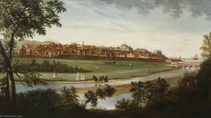View Of Banff In 1775 — James Wales