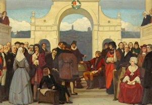 Sketch For 'some Who Have Made Bristol Famous' — Ernest Board