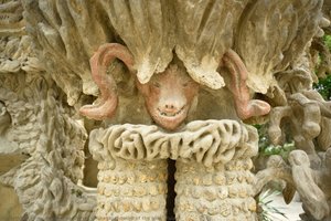 Minotaur (detail Of The Ideal Palace) — Ferdinand Cheval