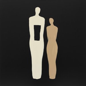 Eternal Silhouettes In Cream And Tan Amidst A Serene Infinite Void — Laurent Vionnet