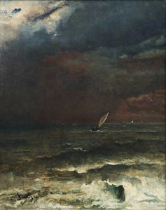 Seascape-storm Effect — Alfred Emile Léopold Joseph Victor Stevens