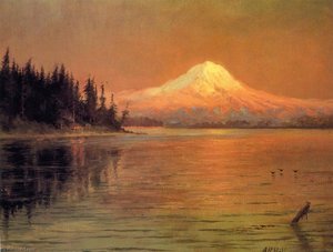 Mr. Rainier From Vashon Island — Abbey Williams Hill