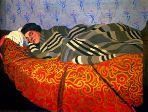 Laid Down Woman, Sleeping — 费利克斯·瓦洛顿