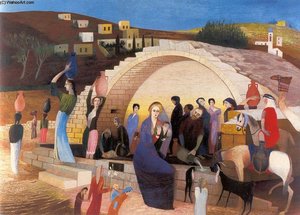 Maria's Will In Nazareth — Tivadar Csontváry Kosztka